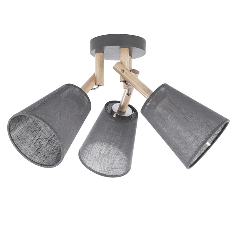 Lampa sufitowa Vaio Gray 3 Pł 658 Lampa sufitowa Vaio Gray 3 Pł 658