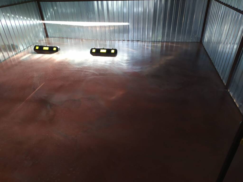 Posadzka mineralna w garażu - Olsztyn 1