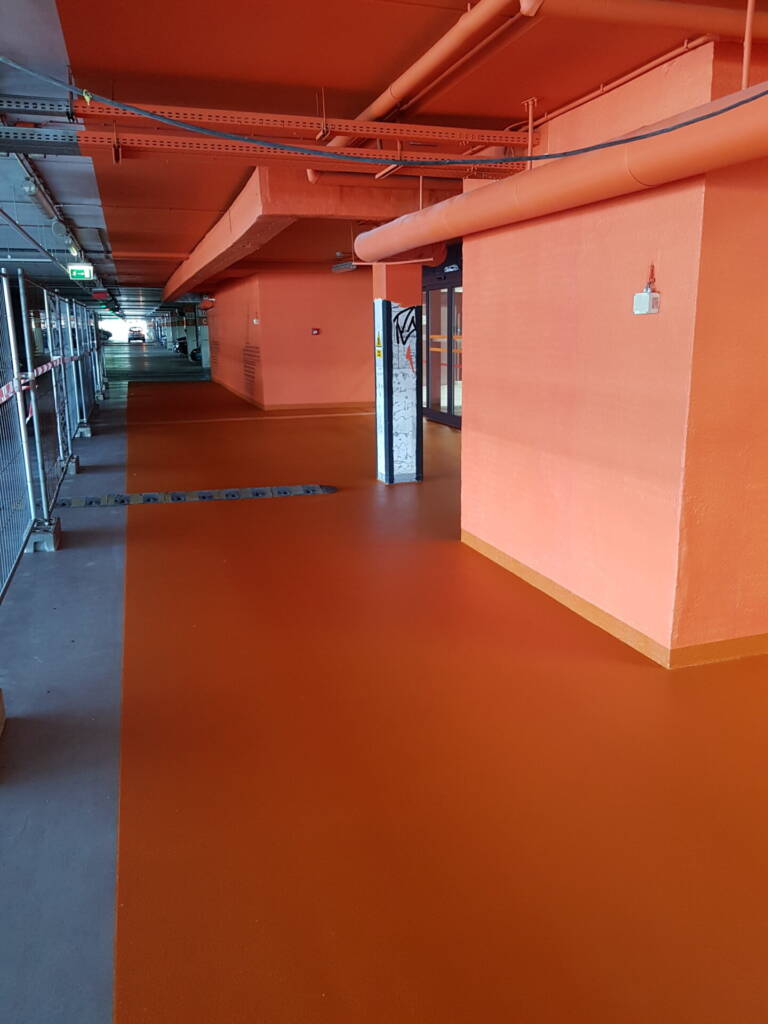 Posadzka żywiczna – Galeria Jurajska, Częstochowa 1