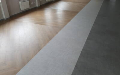 Panele winylowe – Kamyk, realizacja