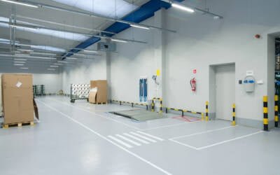 Posadzka żywiczna – Częstochowa, zakład przemysłowy