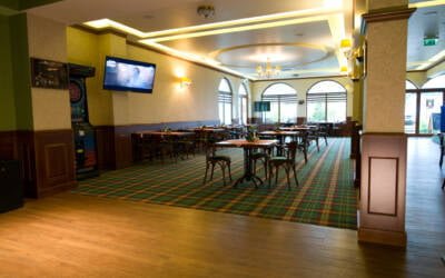 Wykładzina dywanowa – Częstochowa, realizacja w restauracji