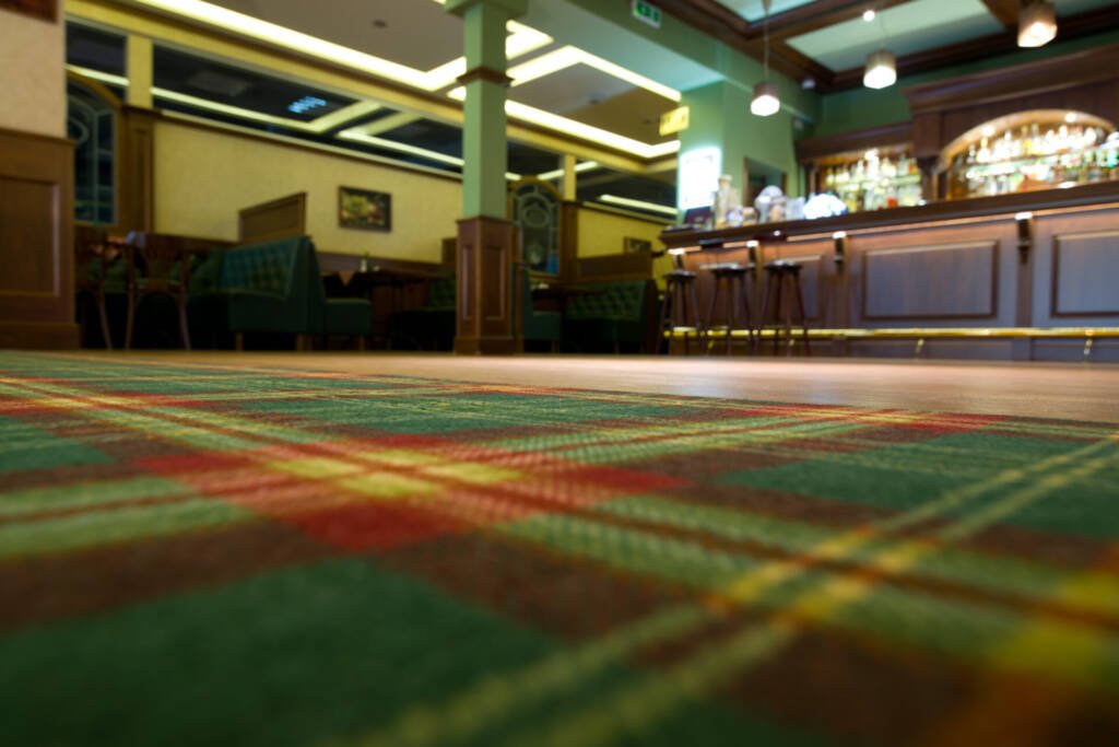 Wykładzina dywanowa – Częstochowa, realizacja w restauracji 2