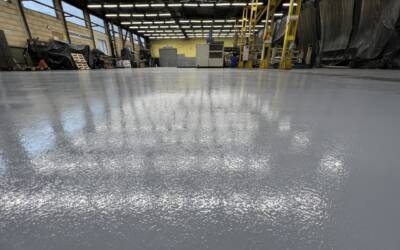 Posadzka żywiczna – Gnaszyn, zakład produkcyjny