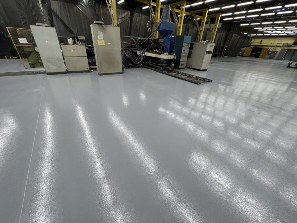 Posadzka żywiczna w zakładzie produkcyjnym w Częstochowie 3